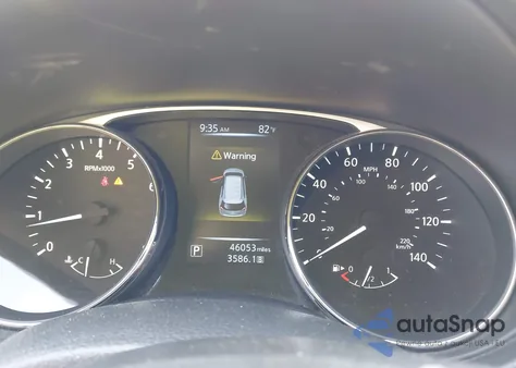 2016 Nissan Rogue Sv z USA, uszkodzony, nr VIN KNMAT2MV3GP711206